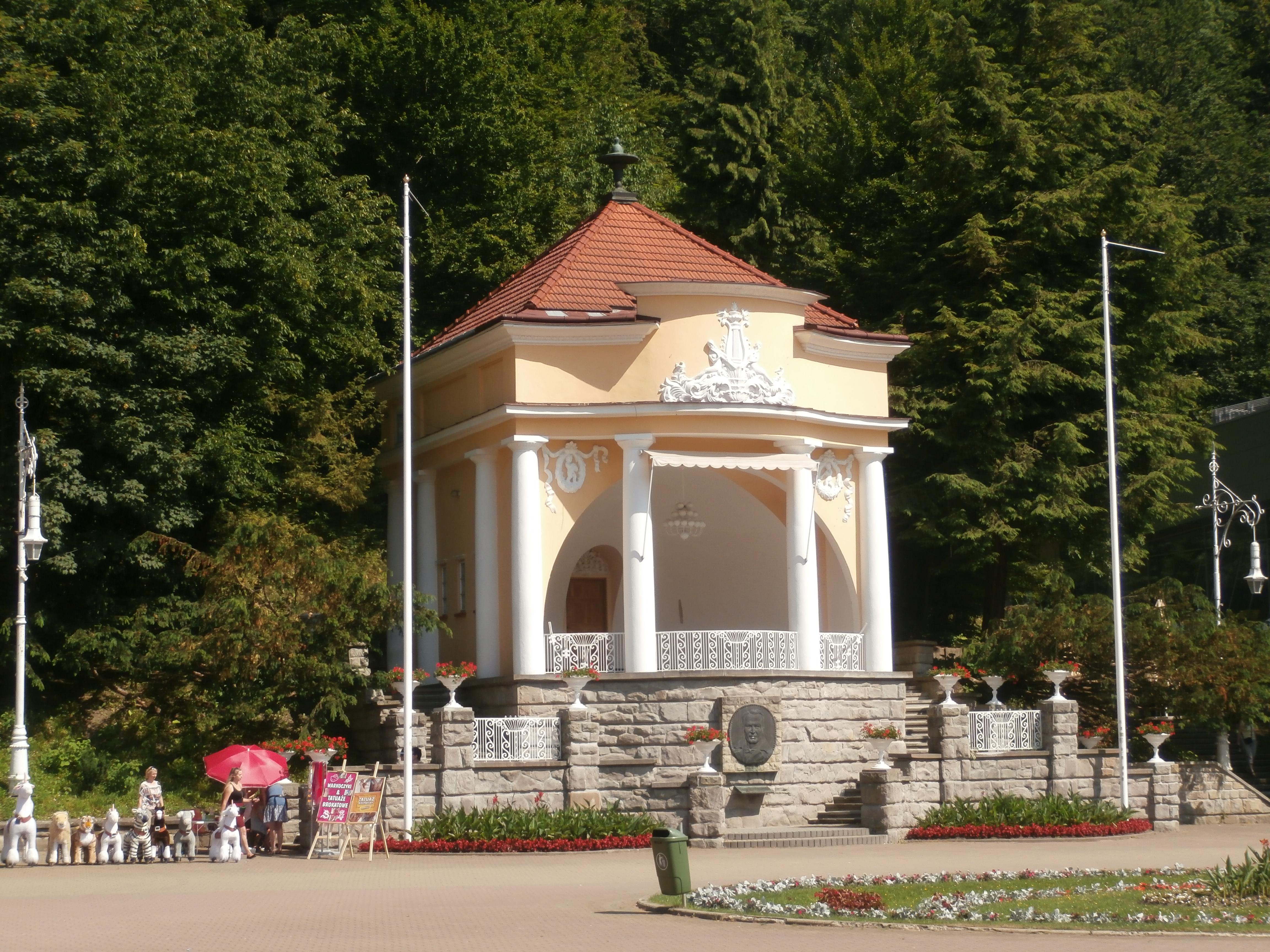 Muszla koncertowa w Krynicy-Zdroju